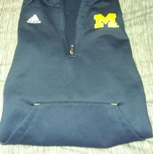 Adidas Michigan Hoodie Youth Size 14/16